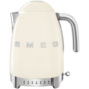 Smeg Cream Variable temperature Kettle 50's Style