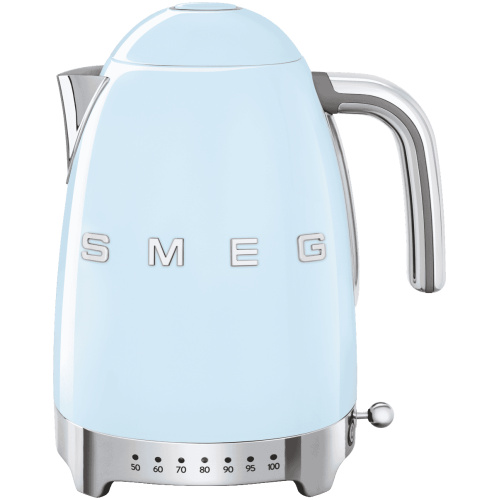 Smeg Pastel Blue Variable Temperature Kettle 50's Style
