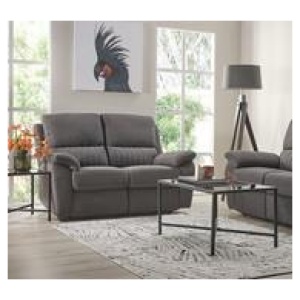 Smith 2 Seater Recliner Sofa Grey