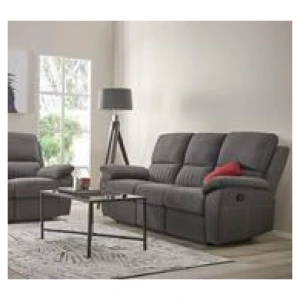 Smith 3 Seater Recliner Sofa Grey