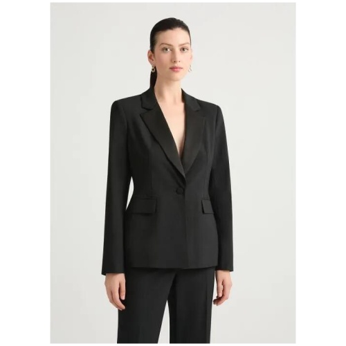 Stella Wool Blend Tailored Blazer