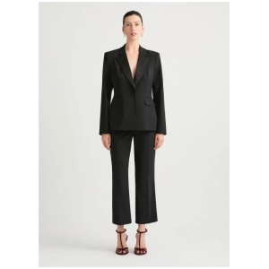 Stella Wool Blend Tailored Fit Capri Pant