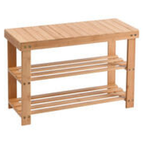 Storax Shoe Rack And Bench Neutral