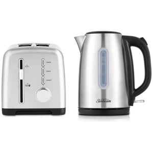 Sunbeam Stainless Steel TAM1002SS Toaster & KE6310 Kettle Bundle