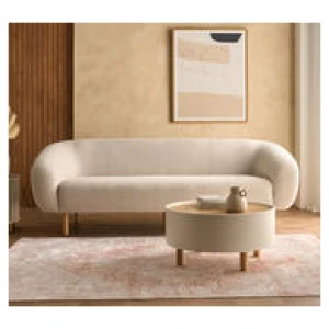 Swell 3 Seater Sofa Neutral