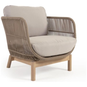 Talina Outdoor Armchair - Beige by Interior Secrets - AfterPay Available
