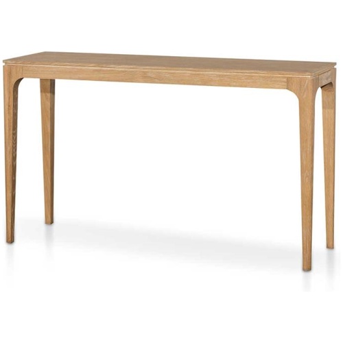 Tamia 1.4m Oak Console Table - Natural by Interior Secrets - AfterPay Available