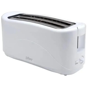 Tiffany Cool Touch 4 Slice Toaster - White