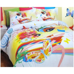 Tiger Eye 100% Cotton Quilt Cover Set
