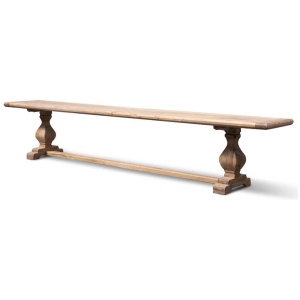 Titan Reclaimed 2.4m ELM Wood Bench - Natural by Interior Secrets - AfterPay Available