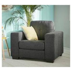 Tivoli Armchair Grey 1 Seater