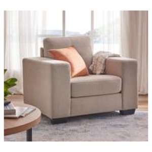 Tivoli Armchair Neutral 1 Seater