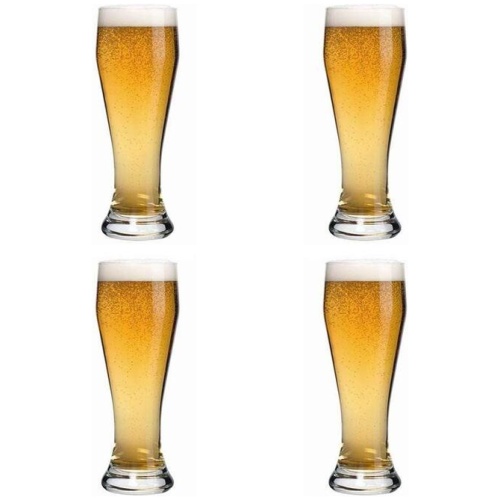Tonic Beer Glass Set of 4 Size 525ml by Cellar