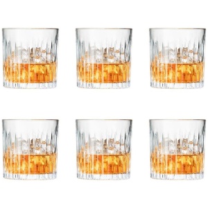 Tonic Double Old Fashion Glass Set of 6 Size 285ml by Cellar