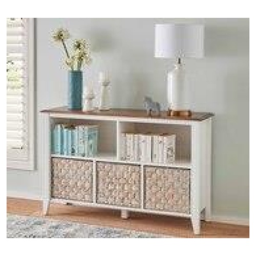 Torkay Lowline Bookcase Brown 3 Shelf