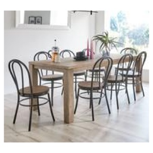 Toronto 8 Seater Dining Table Brown