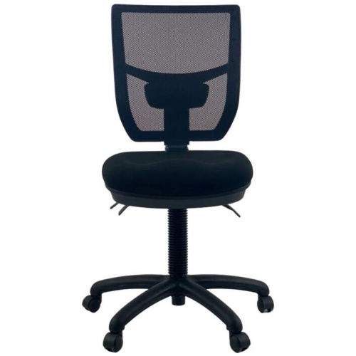 UNIX EISTEIN AFRDI Medium Back Handwheel Adjustable School Office Computer Chair - Black