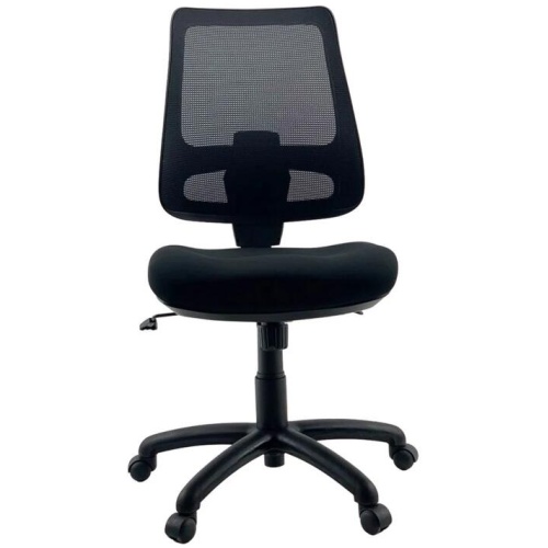 UNIX VELOX MIDNIGHT Mesh Bump Seat Comfort & Perfect Base Office Task Computer Chair - Black