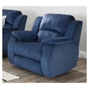 Venice 1 Seater Recliner Armchair Blue