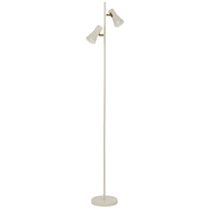 Verik Beige Floor Lamps Telescopic Modern Brass Metal Lights Telbix Lighting