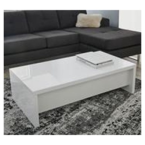 Verona Lift Up Coffee Table White