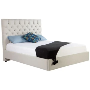 Vienna custom upholstered bed frame discounted display model