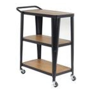 Vince Bar Cart Black