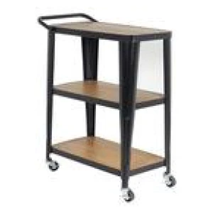 Vince Bar Cart Black