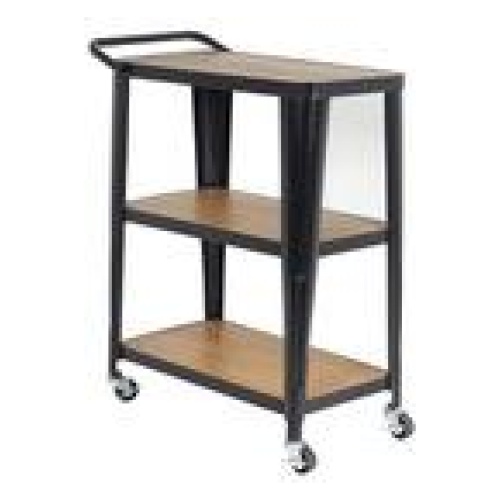 Vince Bar Cart Black