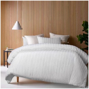Vintage Design Homewares Reflections White Cotton Quilt Cover Set King