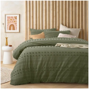Vintage Design Homewares Sanc Sovci Botanic Cotton Quilt Cover Set Single