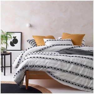 Vintage Design Homewares Serapian Cotton Quilt Cover Set King