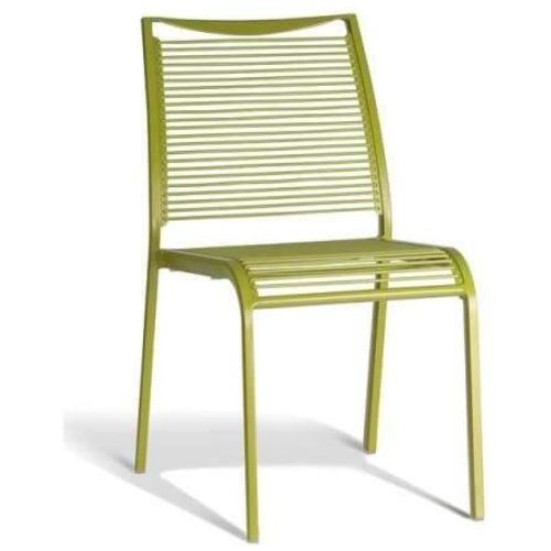 Wanika Outdoor Dining Chair - Green Frame