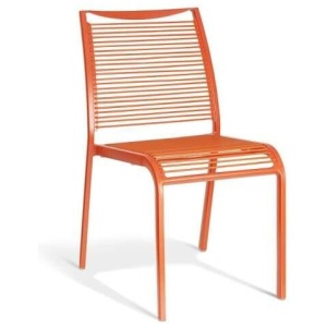 Wanika Outdoor Dining Chair - Orange Frame