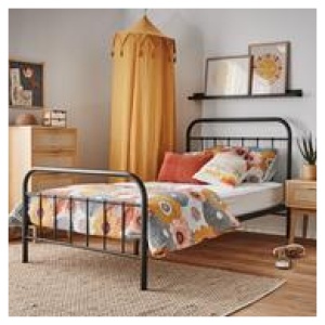 Willow King Single Bed Black