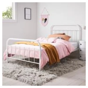 Willow King Single Bed White