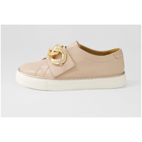 Ziera Pelman Xf Zr Nude Leather Nude Sneakers Womens Shoes Casual Casual Sneakers