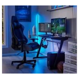 Zion Led Floor Lamp Black