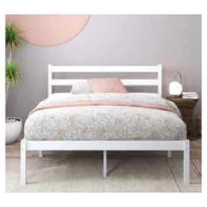 Zirra King Single Bed White