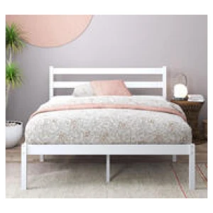 Zirra King Single Bed White