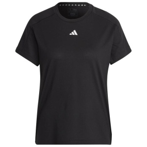 Adidas Aeroready Train Essentials Minimal Branding Crewneck Tee - Womens - Black - M