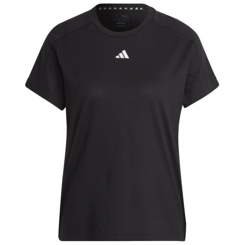 Adidas Aeroready Train Essentials Minimal Branding Crewneck Tee - Womens - Black - M
