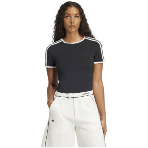 Adidas Three Stripe Cali Tee Black