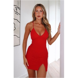 Always Got The Love Mini Dress Red