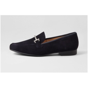 Ara Kent 72 Ar Blue Leather Blue Shoes Womens Shoes Casual Flat Shoes