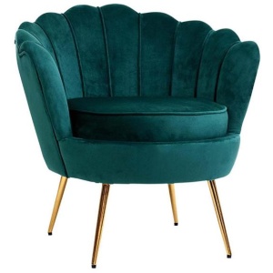Artiss Armchair Velvet Green Callista