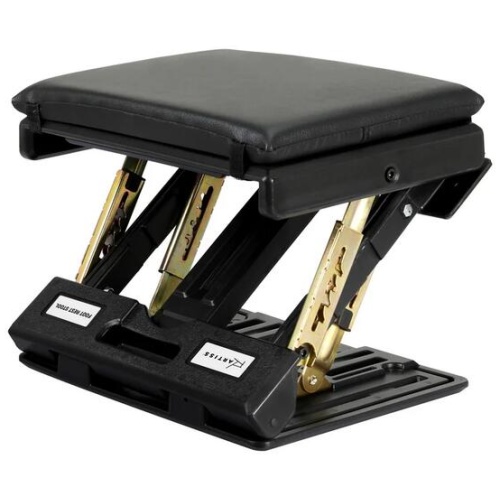 Artiss Foot Rest Stool Office Under Desk Fold Footrest Massage Cushion Pad Black