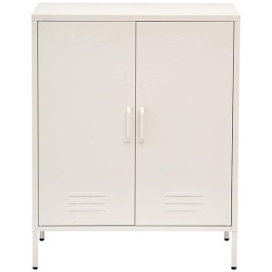 ArtissIn Buffet Sideboard Metal Cabinet - SWEETHEART White