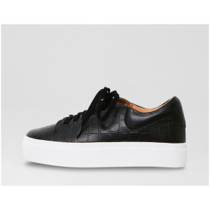 Belle & Bloom Just A Dream B2 Black Leather Black Sneakers Womens Shoes Casual Casual Sneakers