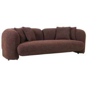 Berg 3 Seater Sofa - Moss Brown by Interior Secrets - AfterPay Available